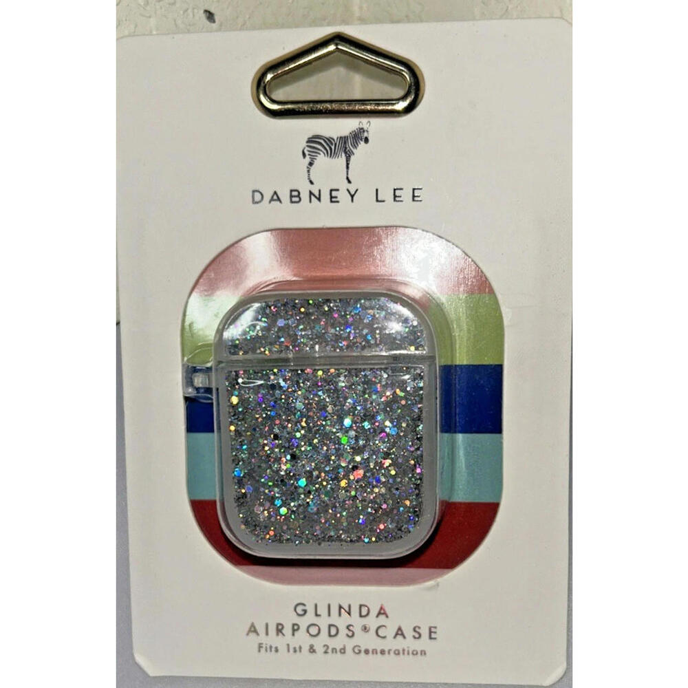 Apple AirPods Case Dabney Lee Glinda Wicked Rainbow Sparkle 1st/2nd Generation
